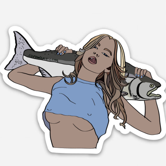 Skateboarder Vinyl Sticker